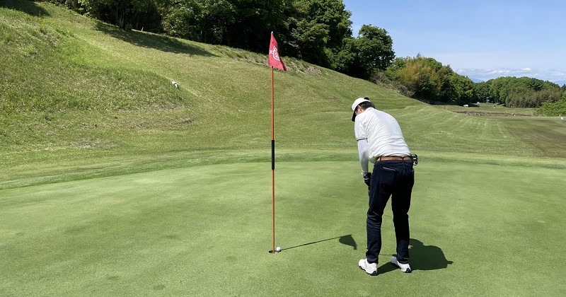 自分史動画のワンシーン（21） 終活で作る動画・自分史動画にゴルフの