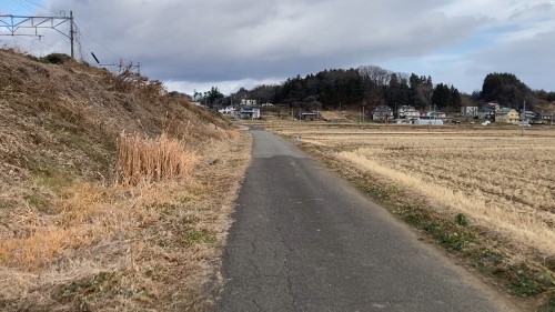 駅から徒歩で行く道